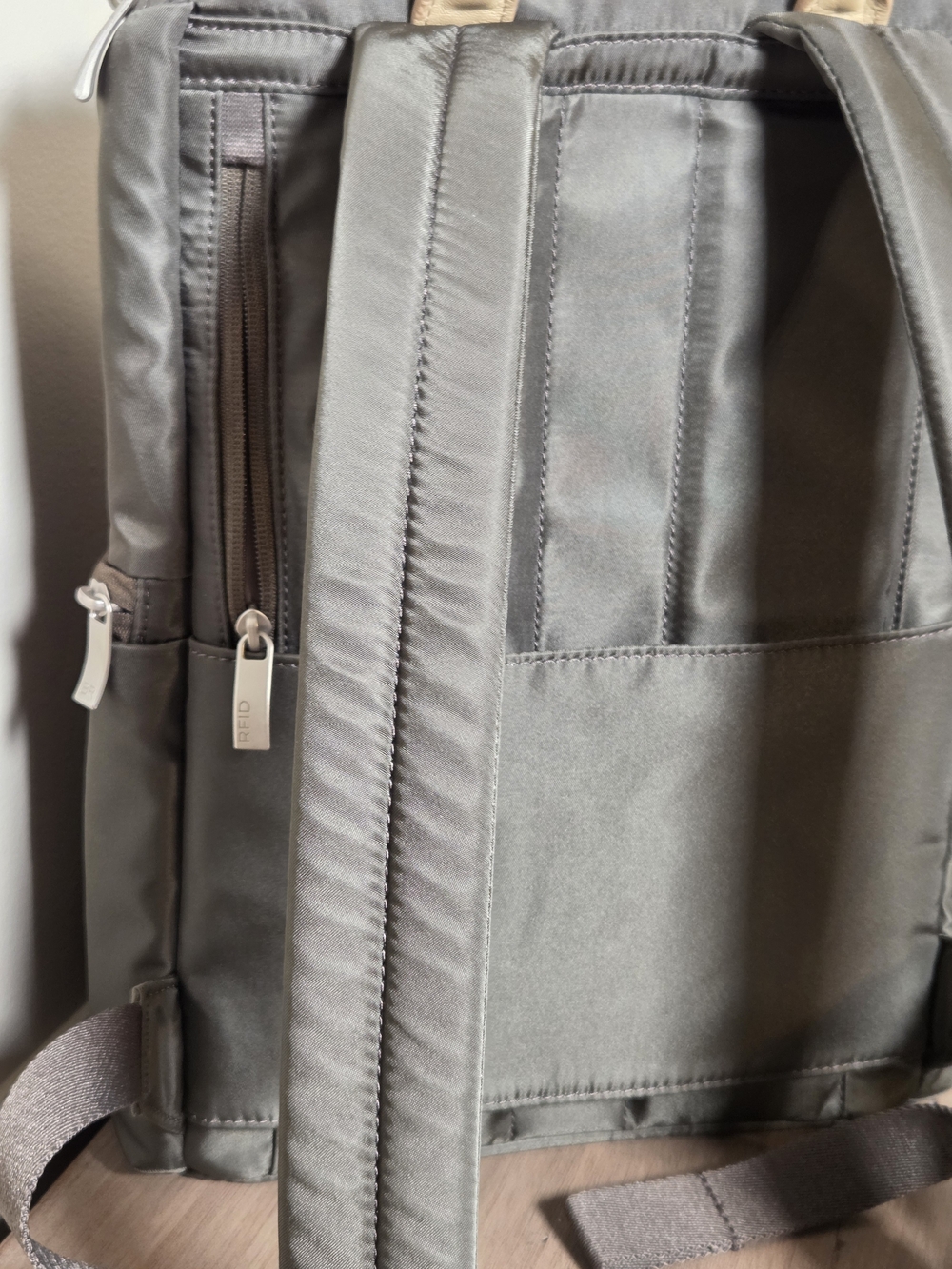 Briggs & Riley Rhapsody U-Zip Travel Backpack - Olive Green - Picture 9 of 16